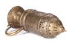 AN OTTOMAN  BRASS INCENSE BURNER,17TH/18TH CENTURY
