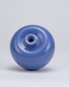 A Chinese lavender-glazed apple-shaped washer, pingguozun
