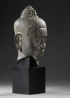 KHMER FIGURE HEAD.