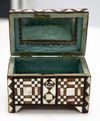 AN OTTOMAN MOTHER-OF-PEARL INLAID CHEST, 19TH CENTURY