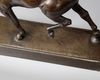 ALBERT HINRICH HUSSMAN (1874-1946), TROTTING HORSE, BRONZE SCULPTURE