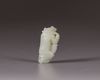 A Chinese jade figure