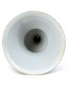 A CHINESE CAFÉ-AU-LAIT GLAZED BLUE AND WHITE FUNNEL
