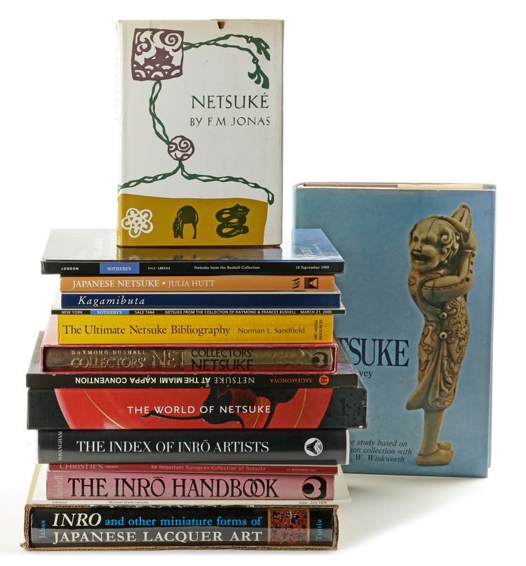 FIFTEEN BOOKS ON NETSUKE