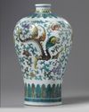 A Chinese doucai 'dragon' meiping