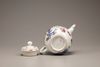 A famille rose cockerel teapot