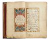DALA'IL AL-KHAYRAT BY MUHAMMAD BIN SULAYMAN AL-JAZULI (D. 1465 AD), SIGNED MEHMED LATIF, OTTOMAN TURKEY, DATED  1245 AH/1829 AD