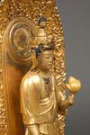 A JAPANESE BODHISATTVA KANNON 観音, BAKUMATSU PERIOD (1853-1867)