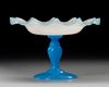 A FRENCH OPALINE BONBONNIERE, 19TH CENTURY