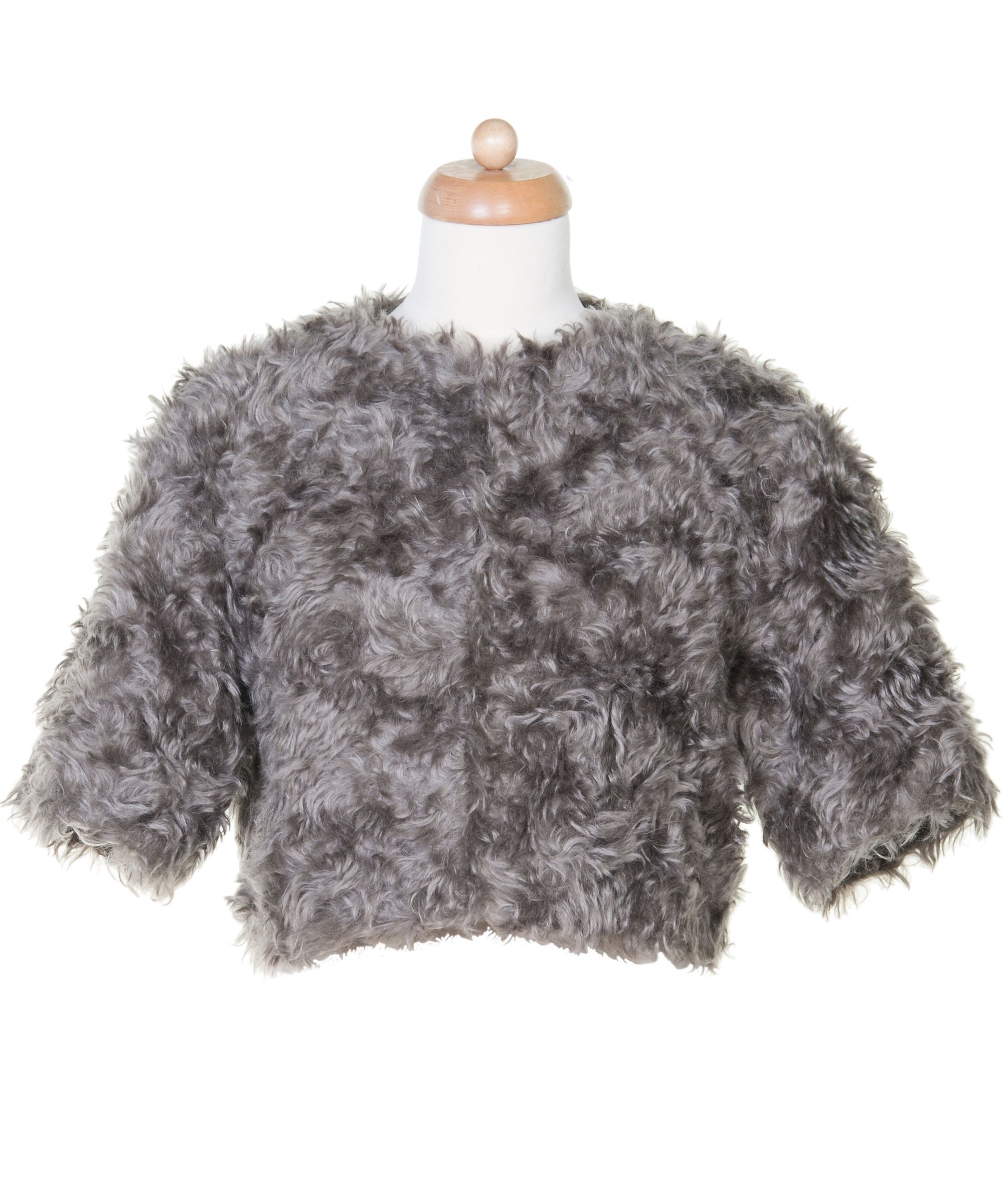 Fall 2007 Prada Grey Mohair Cropped Vest