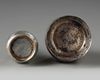 Two Islamic silver sprinklers