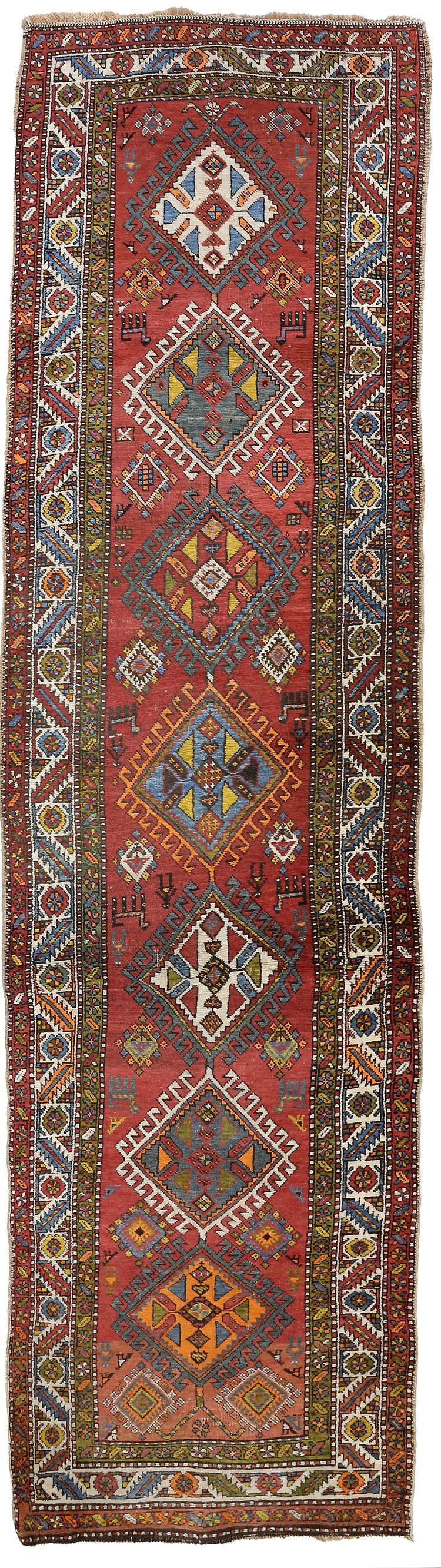 A HERIZ RUNNER, PERSIA