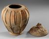 A CHINESE BUDDHIST JAR, YUAN DYNASTY (1279-1368 AD)