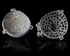 * AN ISLAMIC SPHERICAL OPENWORK INCENSE BURNER, SPAIN, 12TH CENTURY