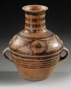 CHINESE PAINTED POTTERY JAR, NEOLITHIC PERIOD, BANSHAN CULTURE, GANSU PROVINCE, 3RD MILLENNIUM BC OR LATER
