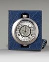 AN ASPREY TRAVEL CLOCK