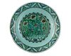 AN OTTOMAN IZNIK POTTERY PLATE, 17TH CENTURY