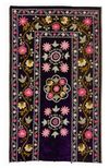 EMBROIDERED HANGING PANEL, BUKHARA, UZBEKISTAN, 20TH CENTURY