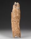 A CHINESE MAMMOTH IVORY CARVING, 19TH CENTURY