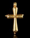 A BYZANTINE GOLD PENDANT CROSS, CIRCA 6TH-7TH CENTURY AD