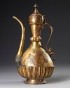 AN OTTOMAN GILT-COPPER (TOMBAK) EWER, TURKEY, 18TH CENTURY