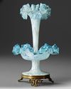 AN OPALESCENT GLASS VASE, 19TH CENTURY