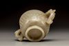 A celadon jade twin-handled cup