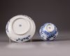 A Chinese blue and white cup & saucer