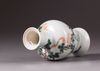 A small famille verte vase