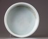 A blue and white porcelain washer