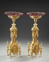 A PAIR OF ORMOLU CENTERPIECES, FRANCE, 19TH CENTURY