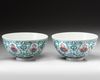 A PAIR OF CHINESE DOUCAI BOWLS