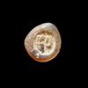 AN EARLY ISLAMIC GLASS WEIGHT OF HALF DIRHAM
