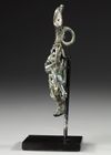 A WESTERN ASIATIC AMLASH OPENWORK BRONZE IDOL, CIRCA 1ST MILLENNIUM B.C.
