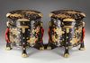 A JAPANESE SET OF TWO HOKAI CONTAINERS, FIRST HALF 19TH CENTURY