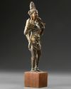 A  GILT BRONZE STATUE, NEPAL, 17TH-18TH CENTURY