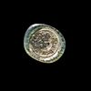 A FATIMID GLASS WEIGHT OF HALF DIRHAM, EGYPT AL-MUSTANSIR BI-ALLAH (AH 427-487 / 1036-1094 AD)