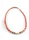 A NATURAL CORAL BEAD NECKLACE
