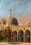 A PAINTING OF MEDINA, OTTOMAN TURKEY, 19TH CENTURY