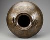 A LARGE CARVED BRASS VESSEL, MOROCCO, 16TH CENTURY