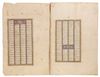 A SAFAVID DOUBLE-SIDED PAGES FROM THE SHAHNAMEH WITH CHAPTER HEADING, 16TH-17TH  CENTURY