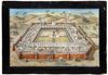 TWO PANORAMIC VIEWS OF MECCA AND MEDINA, INDIA, 19TH CENTURY