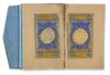 A FINE ILLUMINATED OTTOMAN QURAN, WRITTEN BY ALI HELMI AND DATED 1283 AH/1866 AD