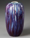 A CHINESE FLAMBE-GLAZED VASE, QING DYNASTY (1644-1911)