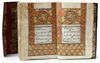 A SAUDI QURAN WRITTEN BY SAUD IBN ABDULAZIZ IBN MUHAMMAD IBN SAUD, 1211 AH/1797 AD