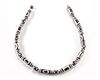 A TIBETAN DZI BEAD NECKLACE