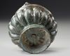 A BYZANTINE BRONZE INCENSE BURNER WITH GREEK DEDICATION, CIRCA 650-800 A.D