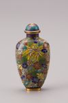 A cloisonne millefleurs snuff-bottle