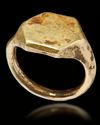 A GOLD RING, 14TH CENTURY