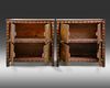 A PAIR OF TIBETAN CABINETS, 19TH CENTURY